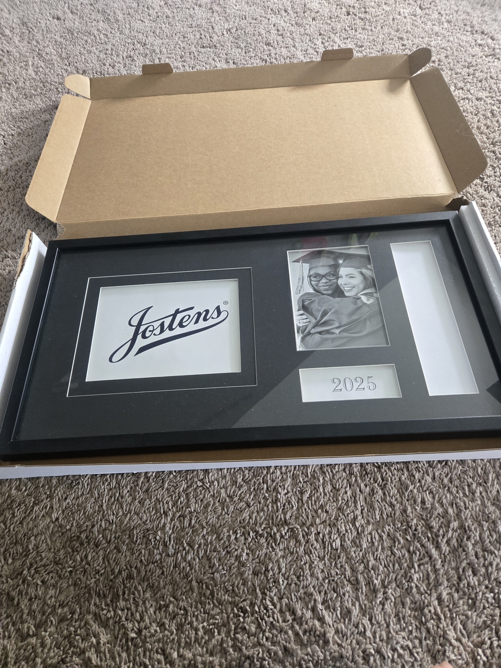 Jostens Black Multi-Opening Graduation Frame